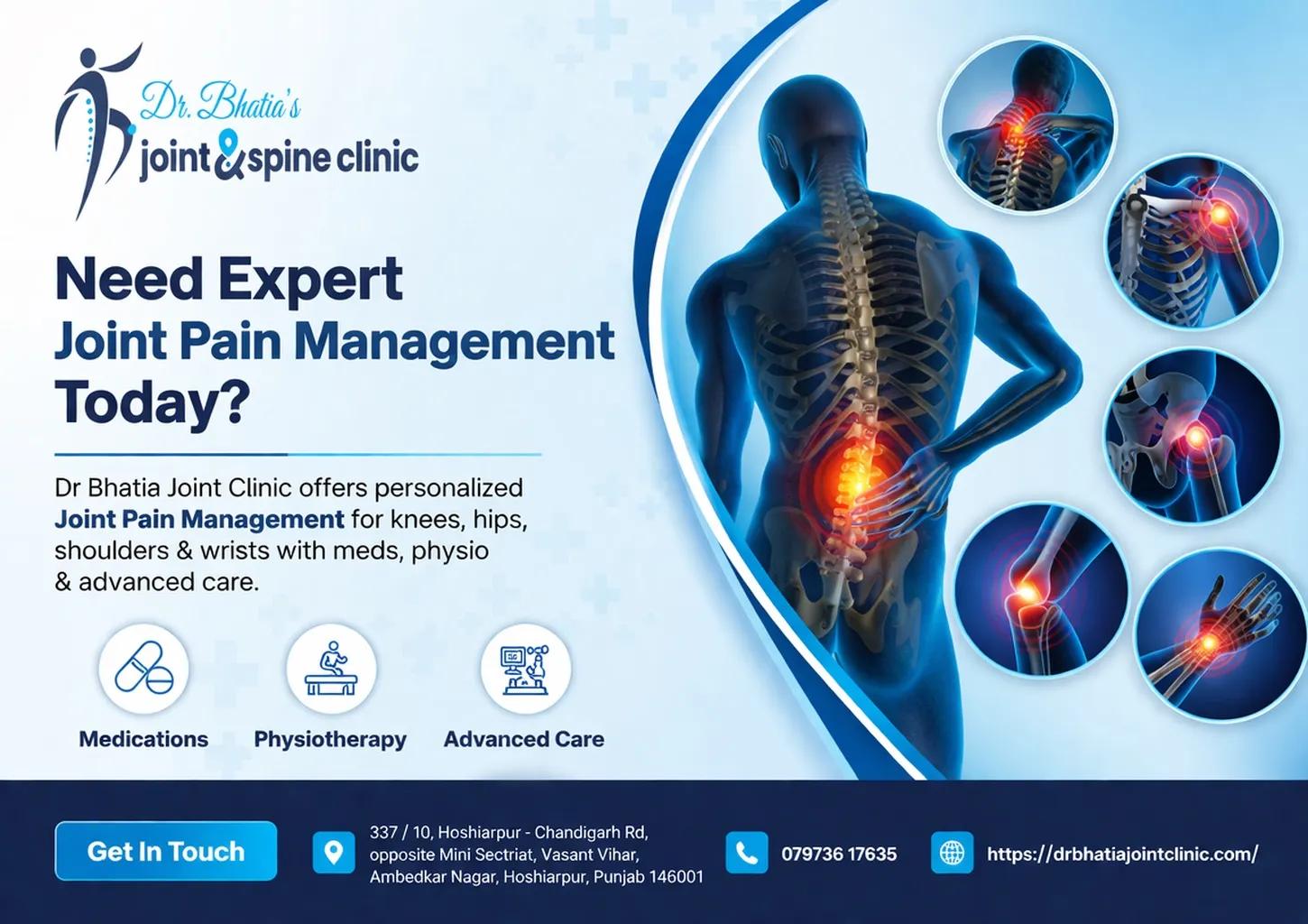 Knee Pain Treatment Near You: Expert Care at Dr. Bhatia Joint Clinic